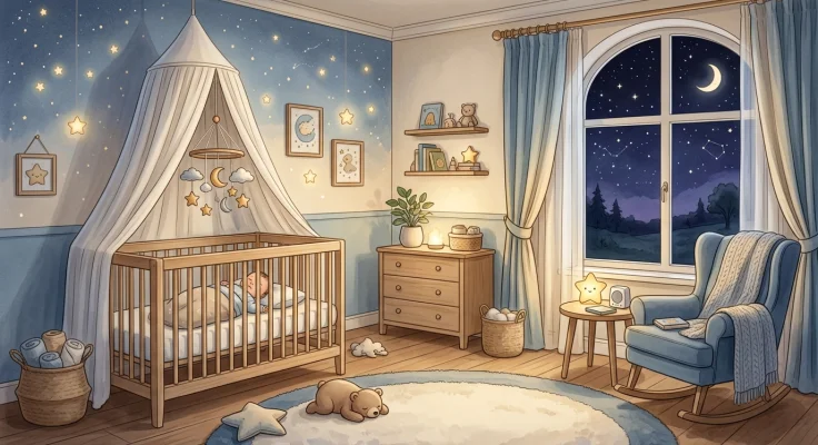 Cómo Decorar la Habitación del Bebé para Favorecer el Sueño