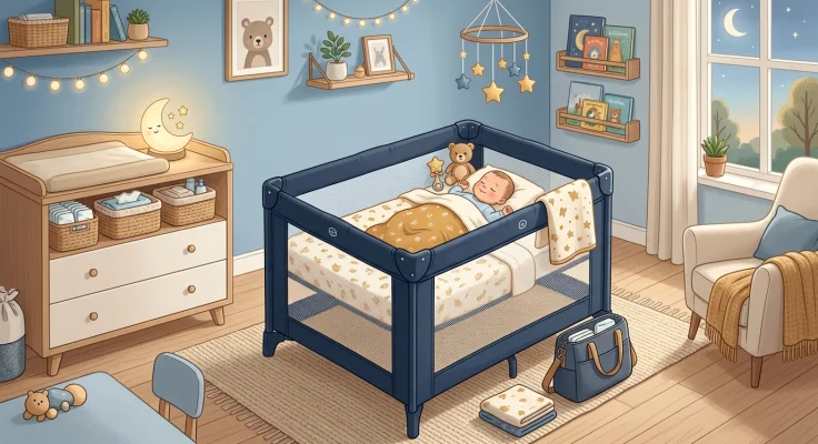 Las Mejores Cunas de Viaje para Bebé: Plegables y Ligeras