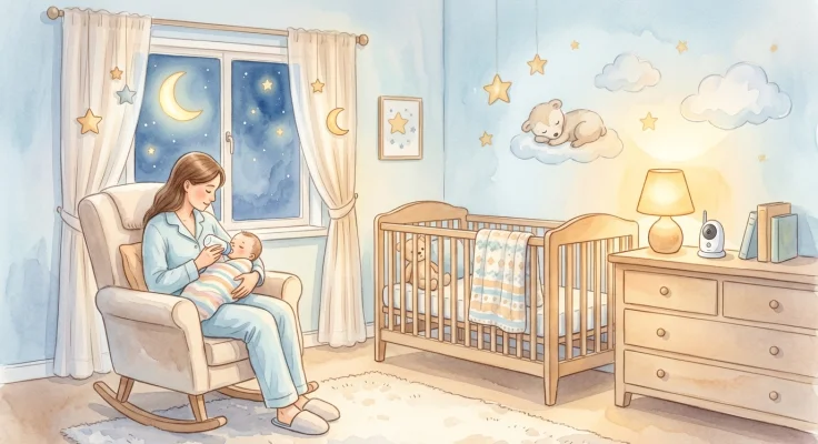 Cómo Integrar el Biberón Nocturno en la Rutina de Sueño