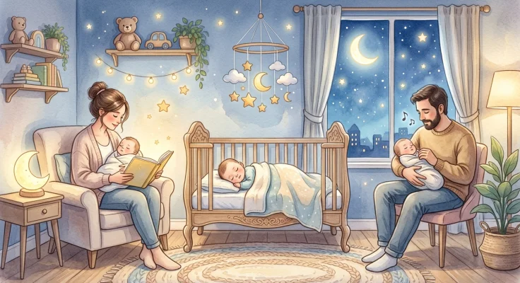 Rutina de Sueño: Qué Hacer Cuando Papá y Mamá lo Hacen Diferente