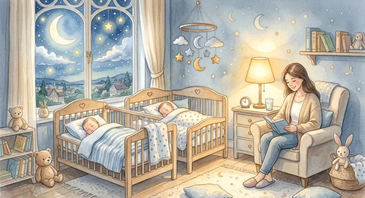 Rutina de Sueño para Gemelos o Mellizos: Consejos Prácticos