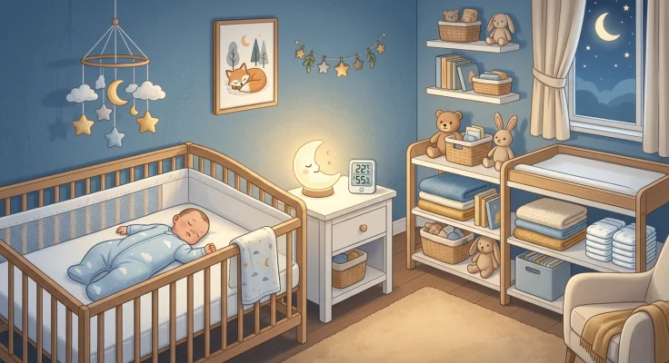 Sensores de Temperatura y Humedad para la Habitación del Bebé